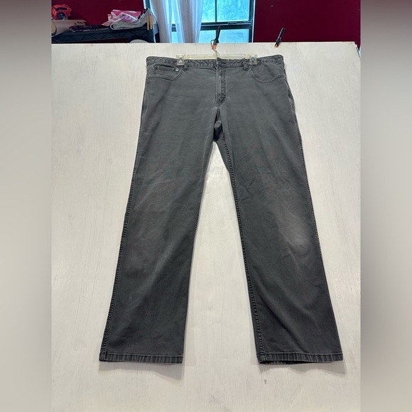Magellan Outdoors Stain Release Pants Gray 40x32 Straight Fit Cotton Spandex - Picture 1 of 12